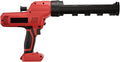 Cordless Caulking Gun 10oz Compatible with Milwaukee 18V Battery, Electric Caulk And Adhesive Gun with 5 Speed, Anti-Drip, Auto Retract, LED Light for Filling, Sealing(Tool Only)