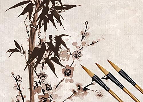 Befiy Chinese Calligraphy Brush, Writing Drawing Watercolor Ink Brushes Hubi - Image 7