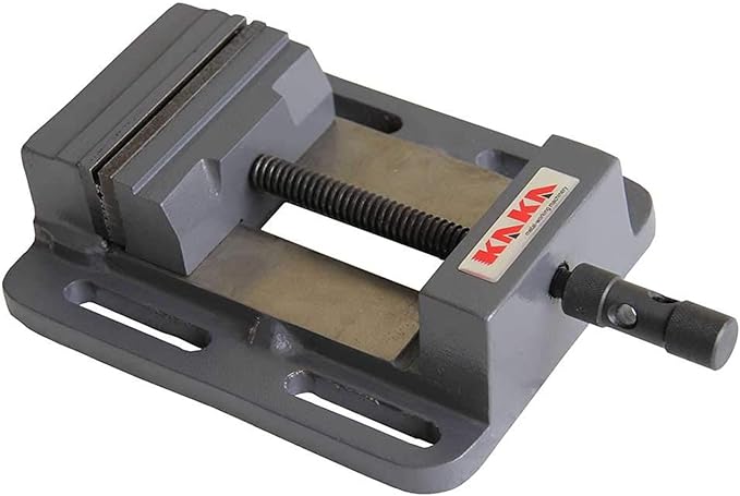 KAKA INDUSTRIAL Drill Press Clamping Vice,Precise Drilling Press Vise (BSM-125)