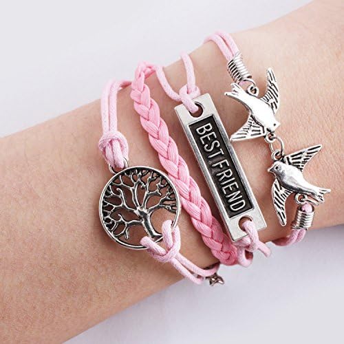 YYaaloa Pack of 50 Tibetan Tree of Life Charms; Silver, Mixed Smooth Metal - Image 4