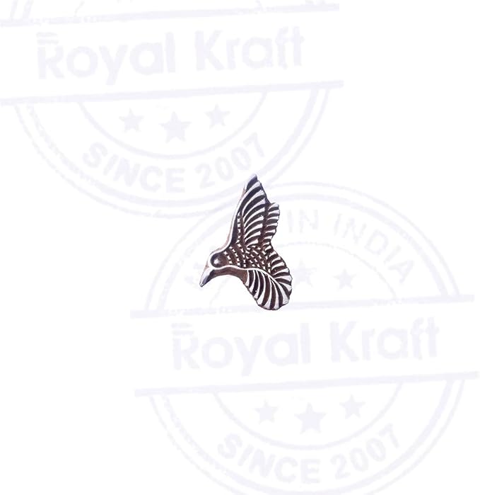 Royal Kraft Wooden Stamps DIY Fabric, Henna Printing Blocks THDtag071 - Image 2