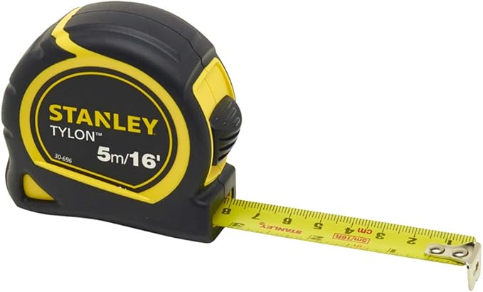 STANLEY STA030696N Tylon Tape Measure, 5m/16ft