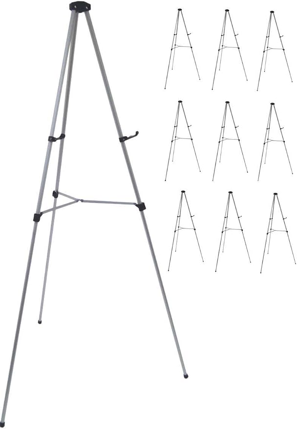 Lightweight Aluminum Telescoping Display Easel, 70 Inches by Audio-VisualDirect