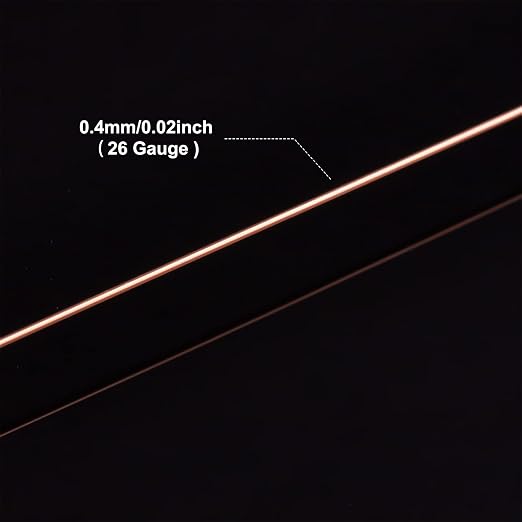 BENECREAT 26 Gauge Copper Jewelry Wire - Image 5