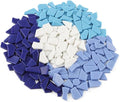 Youway Style Blue Glass Mosaic Tiles by YouwayStyle