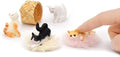 iland Mini Cat Figurines, 1/12 Scale Miniature Dollhouse Accessories, Cute Cake by ILANDTradingCoLtd