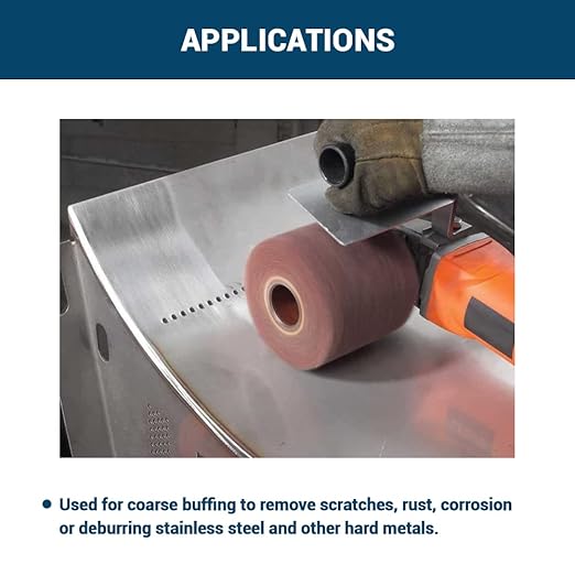 Benchmark Abrasives Buffing Compound for Cutting Removing Scratches on Brass Aluminum Pewter, Non-Ferrous Metals, Wood, Stainless Steel, 1 Pound Bar (Brown Tripoli)