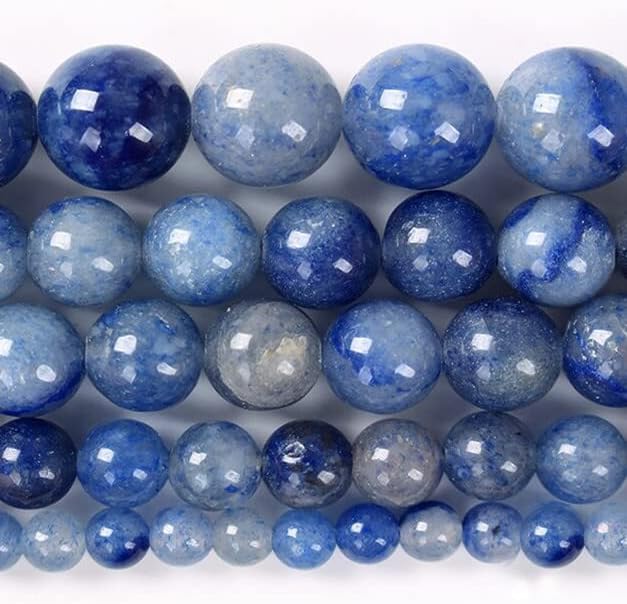 Zenkeeper 108 Pcs Blue Aventurine Beads - Image 2