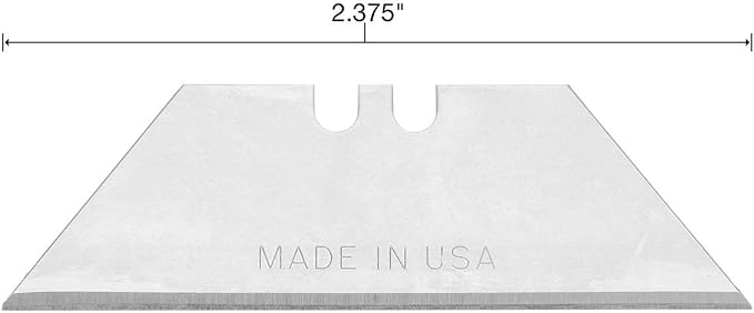 Sheffield 12282 Standard 100 Utility Box Cutter Blades - Image 3