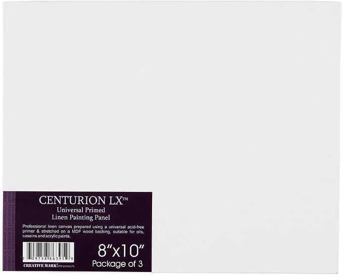 Centurion All-Media Primed Linen Panels by Centurion