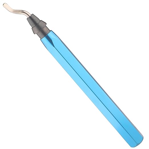 10PCS Cobalt Deburring Blades BS1018 S100 - High-Speed Steel Burr Removal Tool for Metal, Stainless Steel, Copper, Aluminum, Plastic, and High-Hardness Materials