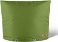 Backflow Preventer Insulation Cover - Water Pipe Insulation Sprinkler Cover for Outside - Insulated Backflow Cover Pouch for Irrigation Back Flow Valve in Winter or Sun Exposure (30"W x 24"H, Green)