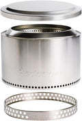 Solo Stove Yukon Essential Bundle | Portable Smokeless Fire Pit Stainless Steel by Unknown