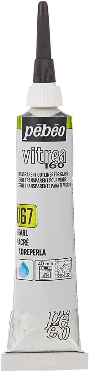 Pebeo Vitrea 160, Glass Paint Outliner, 20 ml Tube by Unknown