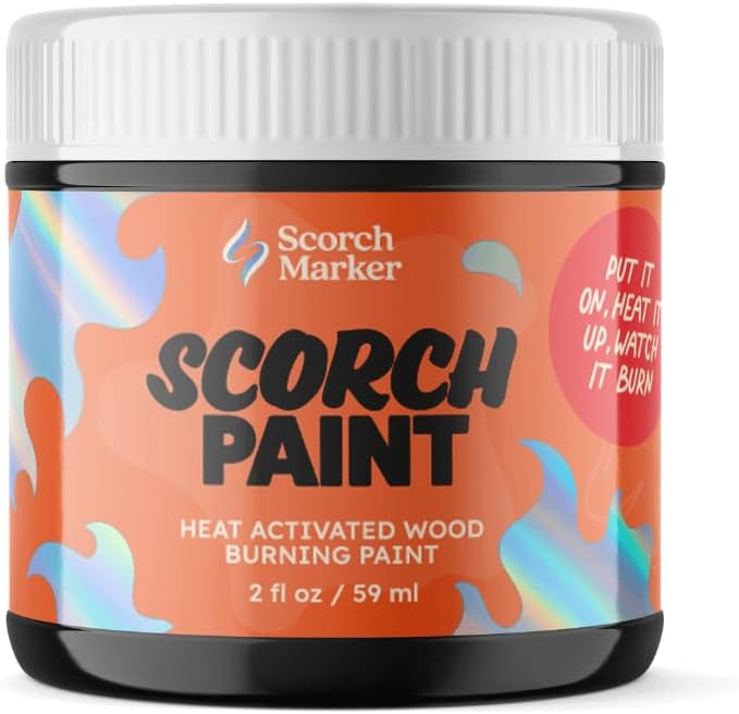 Scorch Marker SCORCH PAINT – Wood Burning Paint by ScorchMarker