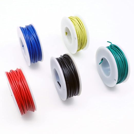 Treedix 23ft 22awg Solid Wire Jumper Wires Hookup Stranded Wires Kit Tinned - Image 4