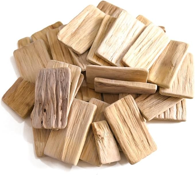 Natural Driftwood Pieces, Unfinished Wooden Sticks - Image 3
