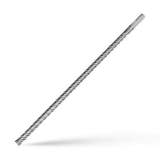 CSOOM SDS Plus Rotary Hammer Drill Bit 5/16"x18.11", Professional Concrete Drill Bit for Concrete, Brick, Stone and Cement Walls