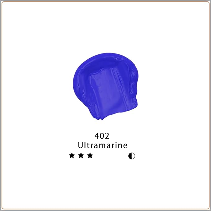 Artecho Blue Acrylic Paint, Untramarine Paint Tubes, Art Craft Paints - Image 2