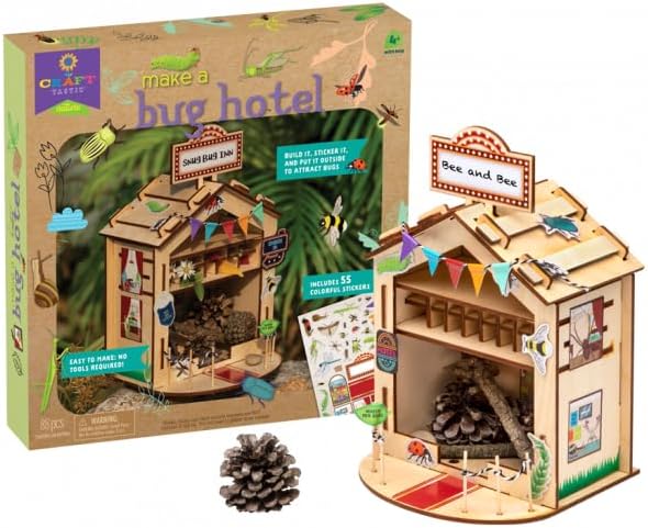 Craft-Tastic — Make A Bug Hotel — DIY Nature Craft Kit — No Tools Needed — - Image 3