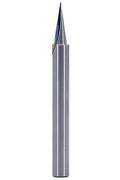 YONICO Router Carving Bits CNC Engraving Solid Carbide V Groove 18 Degree Zero Point 1/4-Inch Shank 14104q