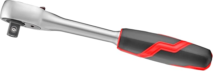 3 PCS Quick-release Reversible Ratchet Set, 1/4", 3/8", 1/2" Drive Ratchet Wrench, 72-Tooth Reversible Square Drive Socket Wrench