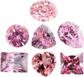 Pink Gemstone Color Cubic Zirconia Loose Beads Unset by AierCrystal