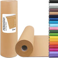 PerkHomy Brown Kraft Paper Roll 17.5" x 1 by PerkHomy