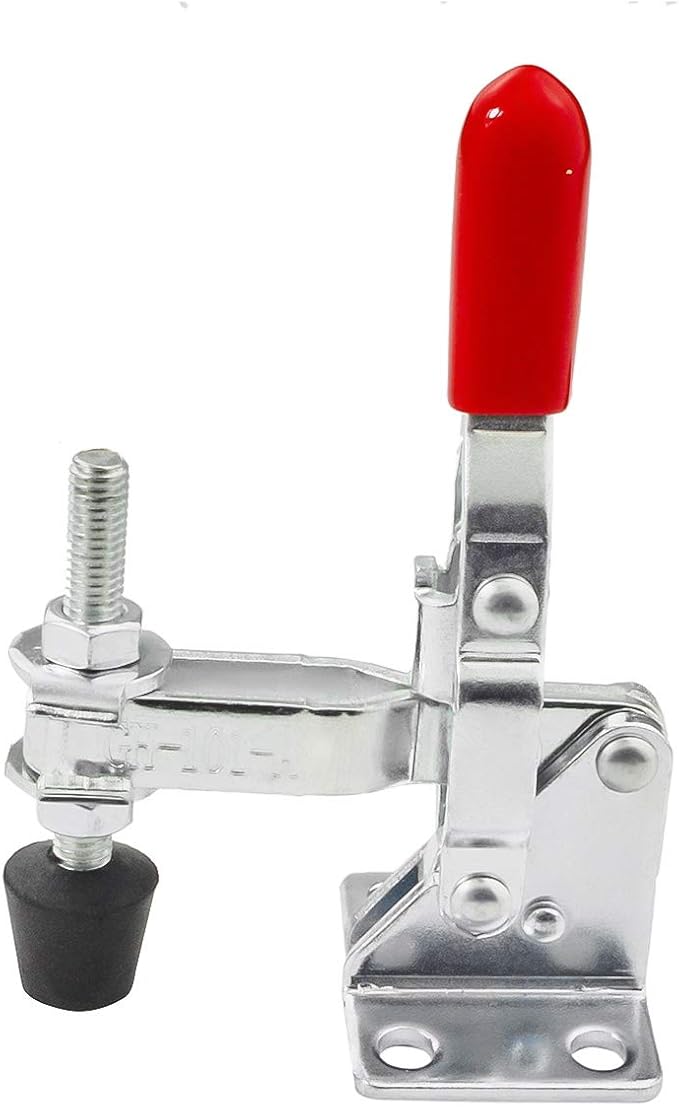 4 Pack Toggle Clamps Latch Vertical Quick-Release Toggle Clamp Antislip Holding Capacity:110 lbs Tool 101-A