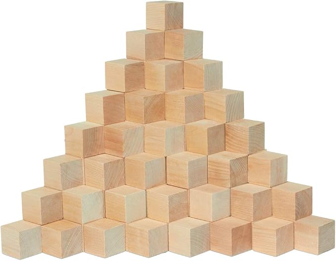 DIY Wood Cubes 1-1/4-inch, and Blank Wood Dice, by Woodpeckers by Woodpeckers