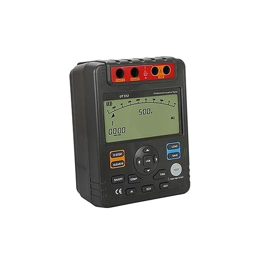 ATO Digital Insulation Tester, 500V/1000V/1500V/2500V, Megohmmeter and Multimeter for Measure The Insulation Resistance, Voltage, PI, and DAR