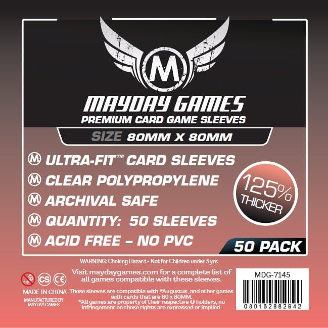 Mayday Games The 7th Citadel -Premium Compatible Card Sleeve Bundle - Image 2