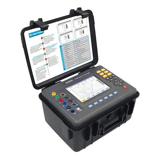 Power Quality Analyzer Metrel for Large-Scale Power Grid System Detection