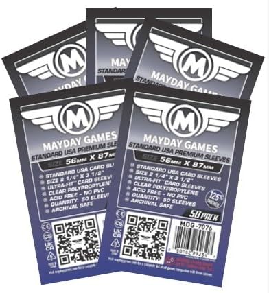 Mayday Games Underwater Cities -Premium Compatible Card Sleeve Bundle by MAYDAYGAMES