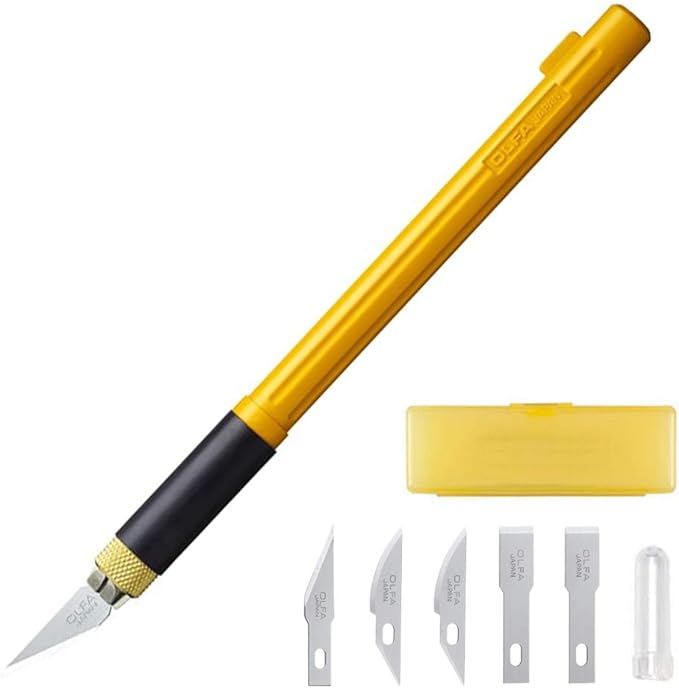 OLFA Saw & Art knife & Spare blade by OLFA