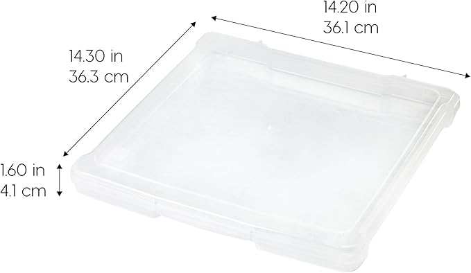 IRIS USA Fits 12" x 12" Paper, Office Document, Stationery, Photo - Image 2