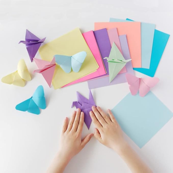 Origami Paper, Easy Fold Paper for Kids Adult Beginners Training Arts & Crafts - Image 5