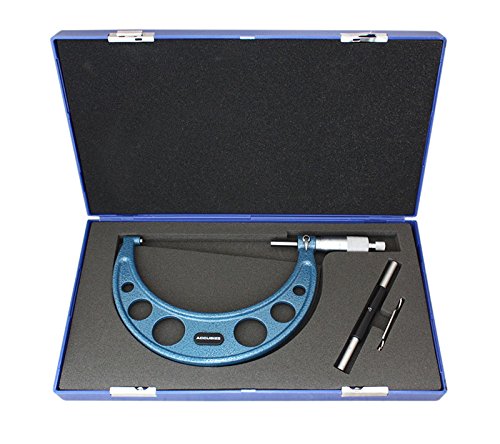 Accusize Industrial Tools 5-6'' by 0.0001'' Ultra-Precision Outside Micrometer, Eg00-0006