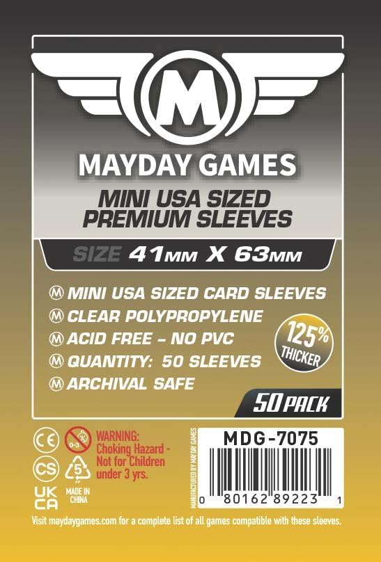 Mayday Games Luthier Compatible Premium Card Sleeve Bundle - Image 2