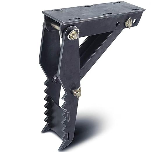 Titan Attachments DIY 24" Weld On Backhoe Thumb Hoe Clamp .5" Steel Plate Assembly CNC Plasma Cut