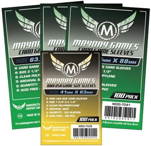 Mayday Games Hegemony -Standard Compatible Card Sleeve Bundle by MAYDAYGAMES