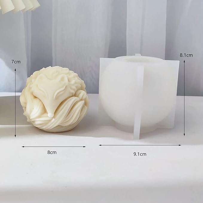 Fox Resin & Silicone Animal Molds - Image 6