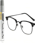 Gloss Black Eyeglass Frame Touch Up Paint Pen, All-in-One Touch Up Kit by BIOOICH