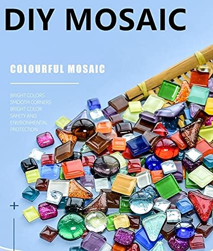 BTMIEY 500g Glue Down Irregular Tiny Mosaic Tile Hobbies Children Handmade - Image 4