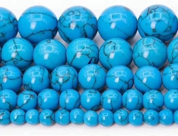 Zenkeeper About 180 Pcs Blue Turquoise Beads - Image 7