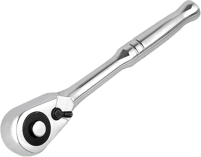 3/8 Drive Ratchet Wrench, 72-Tooth 3/8 Ratchet Socket Wrench with Quick-release and Reversible Switch(3/8 inch)