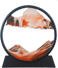 Aoderun Moving Sand Art Picture Round Glass 3D Deep Sea Sandscape in Motion by Aoderun