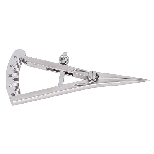 Marking Gauge, Stainless Steel Scribe Tool, Caliper Measuring Tool for Leather Trimming Projects