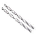 Drill Bit, 5mm Cutting Diameter, 4241 HSS 118° Cutting Angle Uncoated Bright Versatile Jobber Bits - (Applications: for Drilling Plastic Wood Soft Metal), 2-Pieces