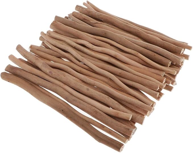 oshhni 50 Branches of Driftwood Natural Sticks. Rustic Pieces Crafts. Wood - Image 7